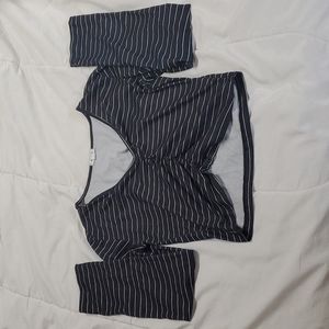 🌷Crimped front long sleeve